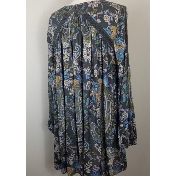 Free People Rain or Shine Paisley Dress - Picture 3 of 7